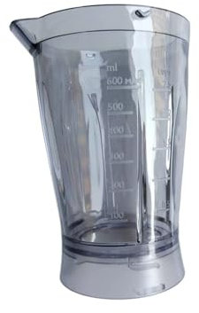 zoubeqie Blender Cup Compatible For Philips Blender Accessories HR2872 HR2874 HR2876 HR2877 Plastic Cup