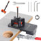 35 mm Hinge jig，Concealed Hinge jigDrilling and Punching Machine, Cabinet Door Hinge jigPrecise Woodworking Dowel jigDrill Guide Locator for Door and Cabinet Installation,Kitchen Hinge jig