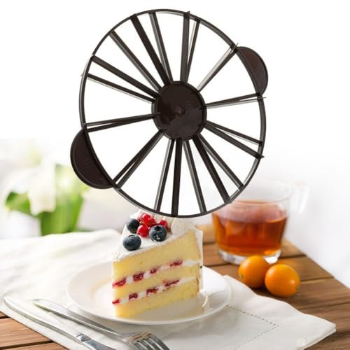 Lastdaytime Kuchenteiler für Kuchen, verbessert das Servieren und Präsentieren von Kuchen, geeignet zum Backen und Kochen
