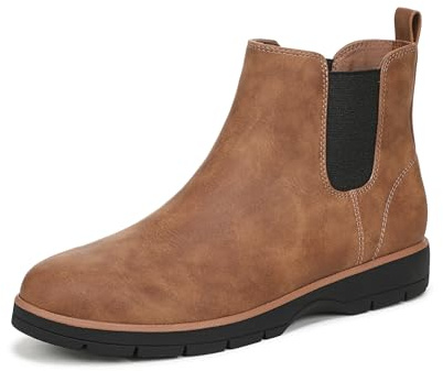 Dr. Scholl's Shoes Womens Northbound Chelsea Boot Honey Brown 8.5 M