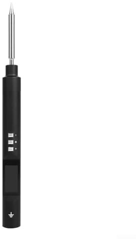 Niceminiwall TS101 Saldatore Display Digitale con Schermo 121W Lega di Alluminio Controllo della Temperatura Penna Ferro con 3 Punte per Elettronica Riparazione BC2 K I