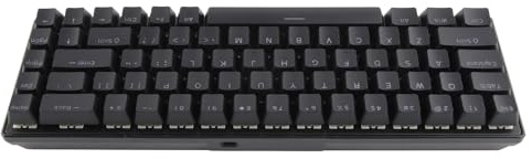 SUNGOOYUE Wired Compact Mechanical Keyboard 68 Tasten RGB Backlight Blue Switch Anti Ghosting für (Black)