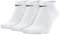 NIKE Everyday Lightweight, Calcetines Hombre, Multicolor (blanco/negro), S