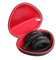 Hermitshell Étui de voyage rigide pour casque Bluetooth Doqaus Noir + intérieur rouge