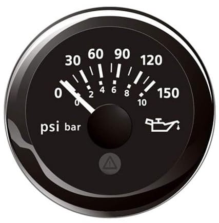 VDO Computers Marine 2-1/16 Inch (52mm) Viewline Oil Press Indicator - A2C59514118