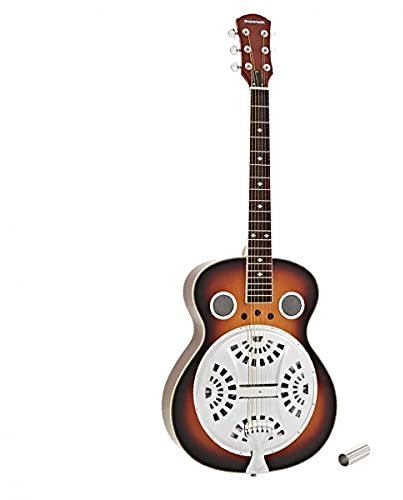 Resonatorgitarre von Gear4music Rundhals mit Slide