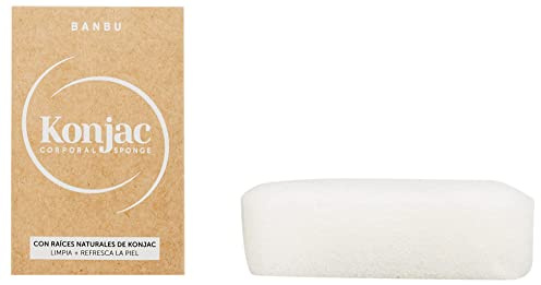 Éponge Konjac pour le corps naturel