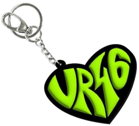 Valentino Rossi Schlüsselanhänger VR46 Fächer, Unisex, Einheitsgröße, Multi, mehrfarbig, Taglia unica