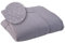 ULLENBOOM ® Baby Krabbeldecke 120x120 cm gepolstert Musselin Grau (Made in EU) - Krabbeldecke für Baby mit 100% ÖkoTex Baumwolle, ideal als Babydecke & Spieldecke