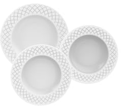 Tramontina Vajilla Porcelana Ingrid 12 piezas