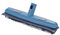 Tarrington House Escoba de goma, 33,5 x 9,8 x 11,3 cm, con sistema de clic y ojales, azul/gris