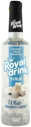 Royal Drink - Sirop de Sucre de Canne (700ml) - Pour Cocktails et Mocktails | Sans Gluten | Made in Italy