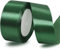 Satinbands Dunkelgrün 40mm Breit, 23 Meters Geschenkband Schleifenband für Geschenkverpackungen, DIY-Basteleien, Blumensträuße, Nähprojekte, Schleifenherstellung, Geburtstags und Hochzeitsdekorationen