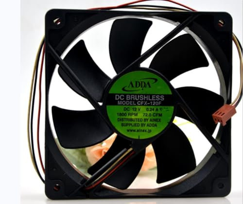 Cooling fan 12V 120mm 12025 for CFX-120F 0.24A 120x120x25mm Cooling fan