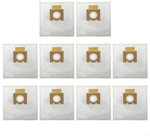 URPIZY Lot de 10 sacs à poussière, sacs d'aspirateur pour Hoover Style H H81/H81 Pure Epa/Telios Extra