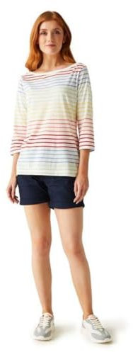 Regatta Women's Bayletta 3/4 Sleeve Top White