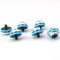 FDXGYH 6pcs Hard Drive Mounting Screws for HP 6000, 6005 Pro, 8000, 8100 EliteDesk ProDesk G1 G2 (Metal, Plastic, 3mm Flat Head, Black)