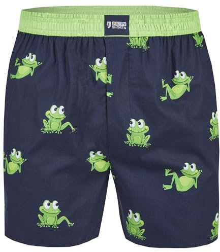 Happy Shorts X Herren Boxershorts, Boxer und Shorts mit Suspense, Farbe:Design 09, Grösse:XL