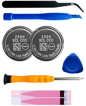 MUKUZI Lot de 2 batteries Z55H compatibles avec les casques Bluetooth So-ny WF-1000XM4 WF1000XM4 WF-SP900 (remplacement pour Z55H)