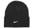 Nike Unisex Peak Tc Swsh F24 L Beanie-Mütze, Black/White, Einheitsgröße