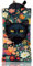 GLOBLELAND Weiches Brillenetui Mit Schwarzem Katzen Motiv Graffiti Wildblumen Brillenetui Mit Quetschverschluss Reise Sonnenbrillenetui Aus PU Leder Tragbare Sonnenbrillentasche Für Damen Und Herren