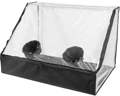 Sacco per Piantare Funghi, Serra per Interni Scatola D'aria Ferma Micologia Crescita Cappa Aspirante per Spore di Funghi Forniture per la Coltivazione Substrato