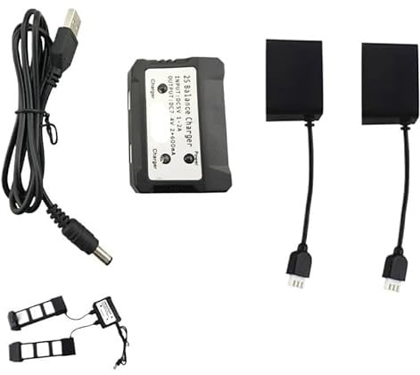 Kompatibel mit HS720 HS720E 2-in-1-Balance-Ladegerät, faltbares Zubehör for bürstenlose Quadcopter
