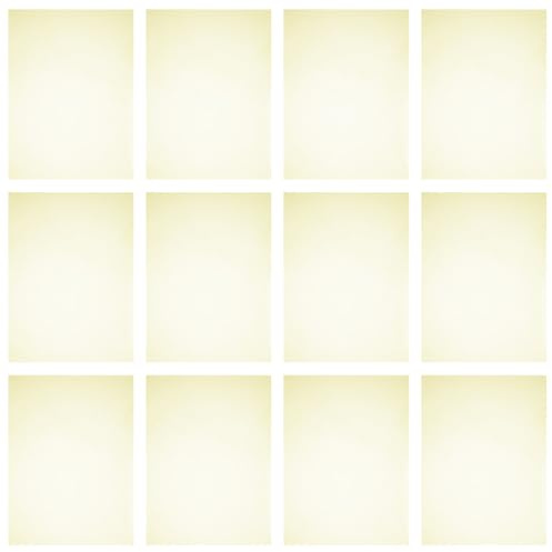 Hoement 12pcs Changing Filter Gel Sheets Light Diffuser Plastic Film for Photography Studio Lighting Tint Window