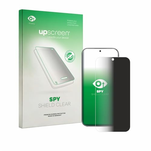 upscreen Anti-Spy Blickschutzfolie für Honor 600 Made in Germany, Privacy Screen Displayschutz-Folie [Sichtschutz, Blaulichtfilter]