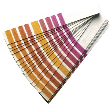 pH Teststreifen 5.2-6.8 (20 St) für Saft, Wein, Bier, Milch, Urin, Speichel, Wasser, Pools, Aquarien, Kombucha - Made in Europe