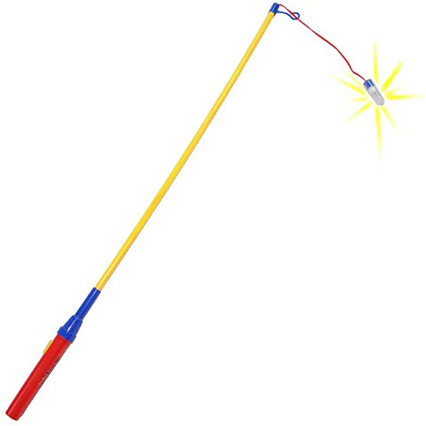 alles-meine.de GmbH 3 Stück Laternenstäbe - LED - elektrisch für Batterie - z. B. für Lampions & Laternen - 51 cm - HELL - Laternenumzug - Mädchen Jungen/Kinder - Papierlater..