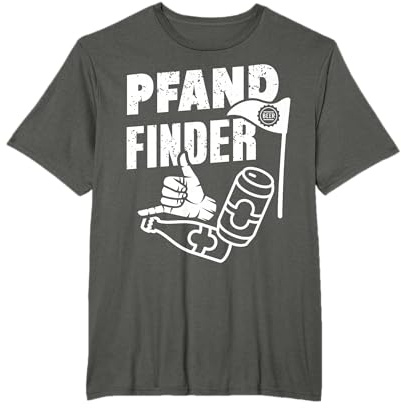 Pfandfinder Pfand Pfadfinder Flaschenpfand Spruch Geschenk T-Shirt