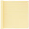 vidaXL Balkon Sichtschutz Bespannung Terrasse Windschutz Sonnenschutz Balkonbespannung Balkonverkleidung Balkonsichtschutz Beige 90x500cm HDPE
