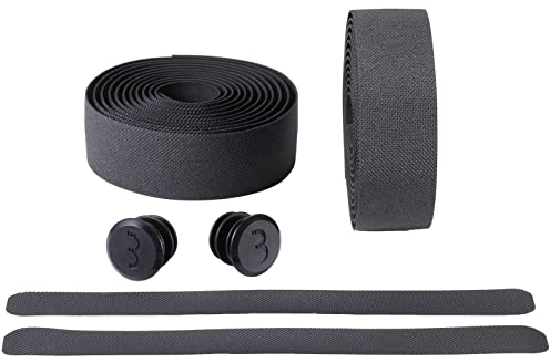 BBB Cycling Fahrrad Lenkerband Fahrrad Griffband Schwarz mit Reflektierender Beschichtung ReflectRibbon Gel BHP-17 200 x 3cm