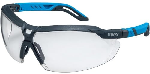 Uvex Bügelbrille i-5 supravision ETC anthrazit/blau, EN 166, EN 170 Größe