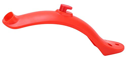 Ejoyous Kotflügel Hinten Elektroroller Kotflügel Hinten mit Leerem Nummernschild, Spritzschutz Scooter Ersatz Heckkotflügel Kurzer Heckkotflügel mit Haken für M365/M365 /PRO