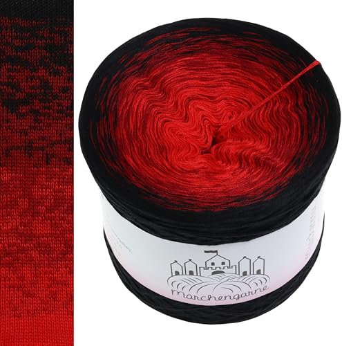 Bobbel 300g 4Fach (Feuerteufel - Schwarz außen)