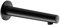 KEUCO IXMO Elektronik-Waschtischmischer UP Netzbetrieb, ohne Ablaufgarnitur, Ausladung 225mm, Rosette rund, 59517371101, Farbe: Schwarz Matt
