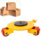 DiLiBee Transportrolle Schwerlast Maschinen Mover Dolly 2 Tonnen Panzerrollen Skate Roller 360° Rotation 4400lbs