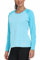 AjezMax Rash Guard da Donna, Maniche Lunghe, Magliette da Bagno a Maniche Lunghe, UV-Surf Shirts, Protezione Solare, Asciugatura Rapida