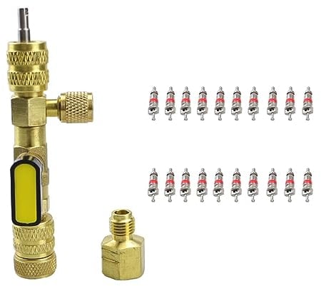 R410A R22 HVAC System Ventile Kerne Entferner Installer Klimaanlage Linie Reparatur Werkzeug Auto Zubehör Passend Für R407 R404 Automobil Reparatur Auto Klimaanlage Wartung Ventile Kerne Reparatur
