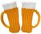 CHENRI Lustiges 3D-Bierkrug-Strickhandschuh-Geschenk, Kreative Bierkrug Socken, Bier Mütze mit Henkel, Gestrickte 3D Biergriff Handschuhe, Warme Socken für Herren Damen (1, Handschuhe)
