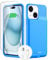 Tailasi Battery Case for iPhone 15/15 Pro, 15W Fast Charging 7000mAh Rechargeable Ultra-Slim Anti-Fall Protection Extended Charger Cover - 6.1 (Blue)