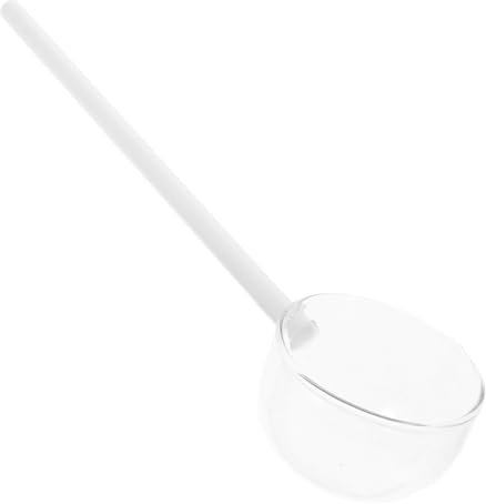 Cabilock Cuchara De Vidrio Para Servir Cucharón De Vidrio Cuchara De Té De Vidrio Cuchara De Té Japonesa Cuchara Para Preparar Té Cuchara Para Servir Té Cuchara Cuchara