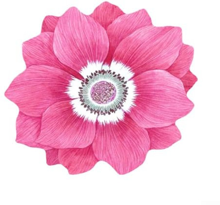 Charmante Lotus-Matte im chinesischen Stil, schnell trocknend und rutschfest für mehr Sicherheit in Ihrem Zuhause (für Pink)