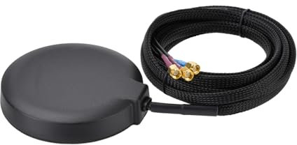 Superbat Antenne MIMO 4G LTE GPS Magnétique Combinée Antenne Voiture pour Passerelles Industrielles Et Routeurs Embarqués Compatible avec Les Équipements Cradlepoint Sierra