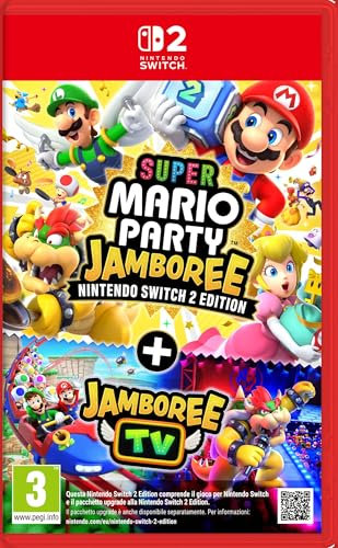 Super Mario Party Jamboree - Nintendo Switch 2 Edition + Jamboree TV- Ed. Italiana - Versione su scheda