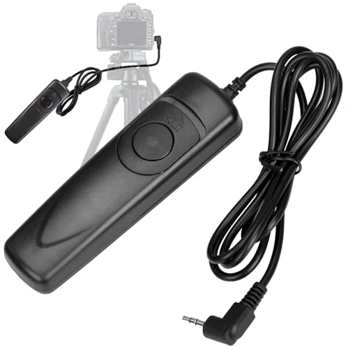 Kabelschalter für Fernauslösung, Fernauslöser mit Kabel für Canon 70D 60D 700D 650D 600D 550D 500D 450D 400D 350D 300D 1100D 100D 1000D G10 G11 G12, Pentex, Samsung, Contax