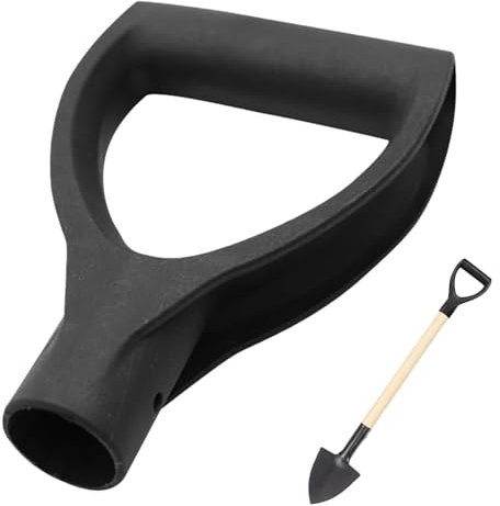 Ersatzgriff D-Form Schaufel Griff Einfach zu schnappen, Ersatzgriff für Gartengeräte | Leichter Schneeschaufel-Ersatz für