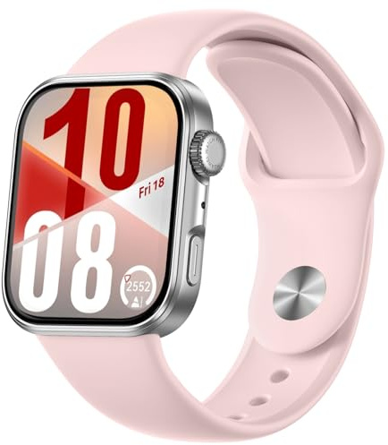 Charlam Band Compatible con Correa Huawei Watch Fit 3, Fit 4 Pro Mujer Hombre, Suave Silicona Deportiva Correas para Huawei Watch Fit 4, Rosa